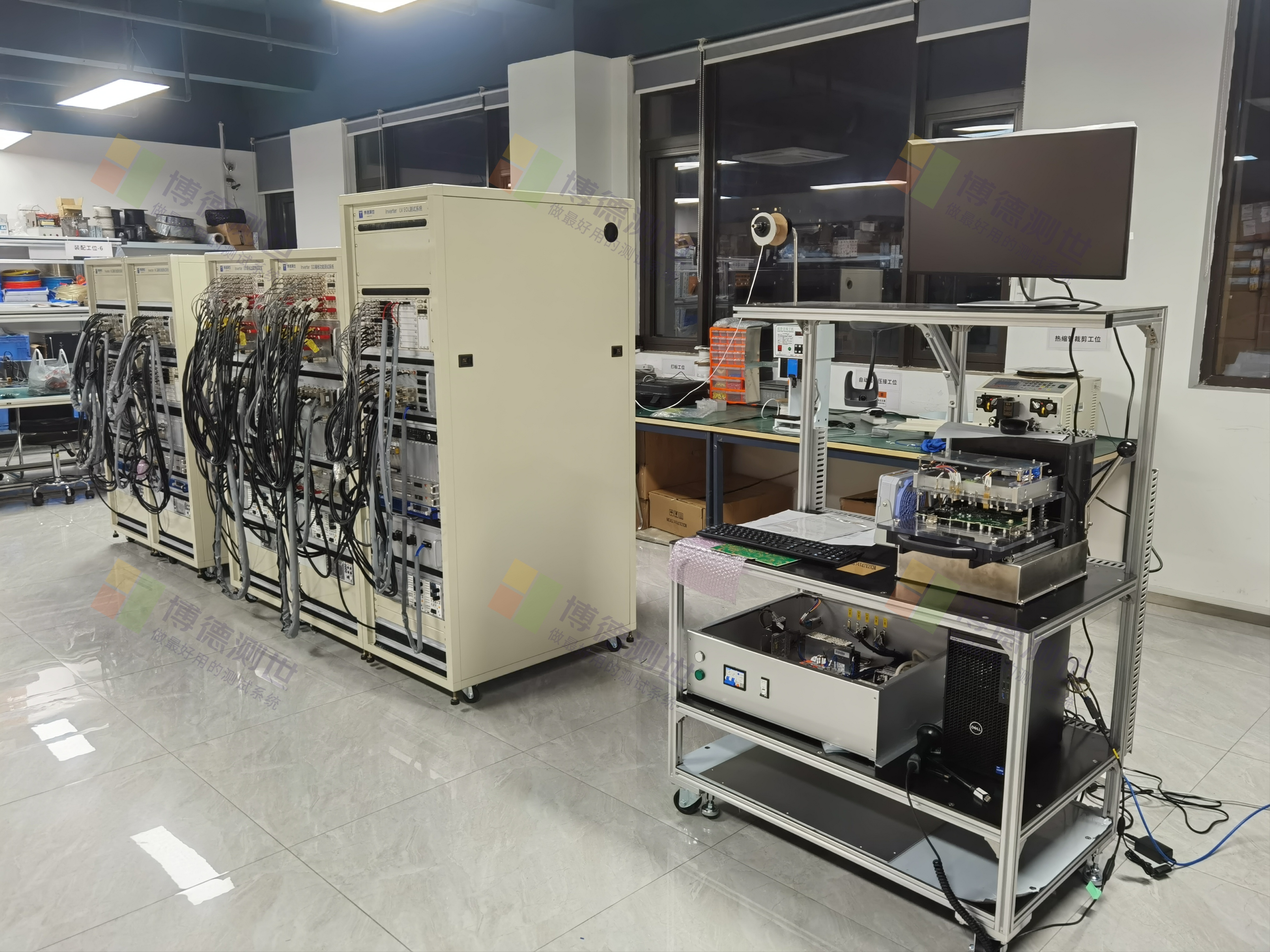 新能源汽車逆變器電控基板燒錄及低高壓FCT測試_360AI圖片工具.jpeg